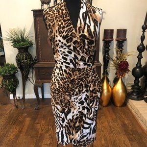 Joseph Ribkoff Leopard Skin Dress